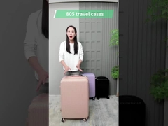 Colore caramella 805, valigia carina e di alto valore. Serratura a combinazione a tre cifre, apertura con un solo tocco.