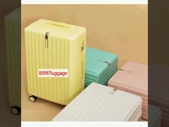 BJ997l bagaglio in materiale PVC, leggero, resistente all'usura, guscio rinforzato per prevenire urti, mult