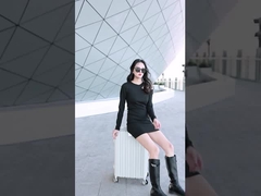 Set di valigie da 3 pezzi con ruote spinner, valigie rigide 20/24/28 pollici