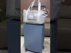 Valigia in alluminio da 20/24 pollici con ruote a 360° e barra regolabile