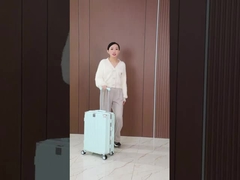 Leggera e robusta, alla moda e di alto valore colore viola grigio blu Valigia multifunzione