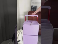 Valigia da cabina con apertura frontale e maniglia larga