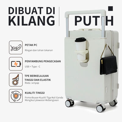 comprar 2025 TSA Lock maleta 20/24/28 Inch Alumínio bagagem de estrutura com 360 ° Rodas e Barra de Carrinho Ajustável boa qualidade viagem conveniente online manufacture