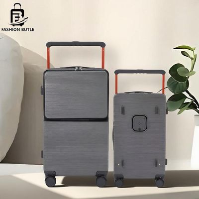 Buy Wide trolley suitcase 20 inch women's multifunctional travel universal wheel cabin suitcase 2025 new 26 inch men's large capacity online manufacture