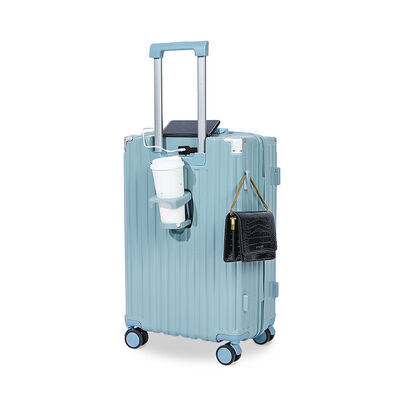 comprare Best seller bagaglio grigio blu versatile bagaglio a sgabello leggero robusto e alla moda Perfetto per viaggi d'affari e viaggi a lunga distanza online manufacture