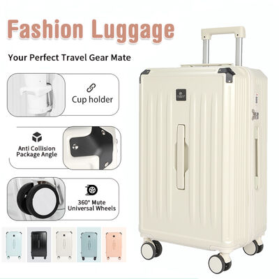 comprar Mala de viagem versátil com fechadura TSA 1683, 20 polegadas, 24 polegadas, 28 polegadas, mala rígida ABS online manufacture