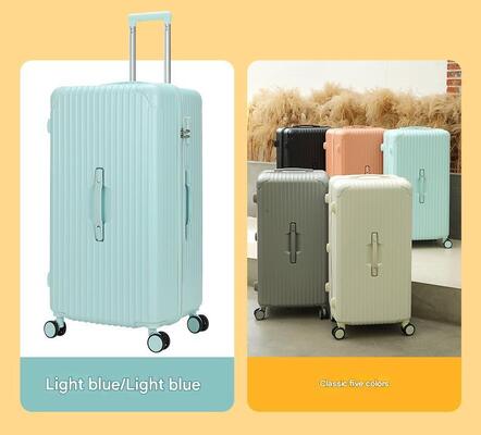 comprar Mala de cinco alças 1683 Mala de viagem multifuncional e elegante 20 polegadas 24 polegadas 28 polegadas mala de viagem com concha rígida em ABS online manufacture