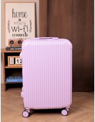 Un bon prix. Valise rigide ABS couleur bonbon 805 Bagage rigide économique et durable Valise trolley conçue spécifiquement pour les étudiants Le matériau ABS offre une résistance aux chocs et une imperméabilité aux valises en ligne