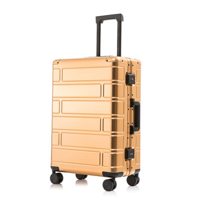 Good price Aluminum Suitcase with Aluminum-Magnesium Alloy USB Power Port and Scratch-resistant Travel Suitcase online