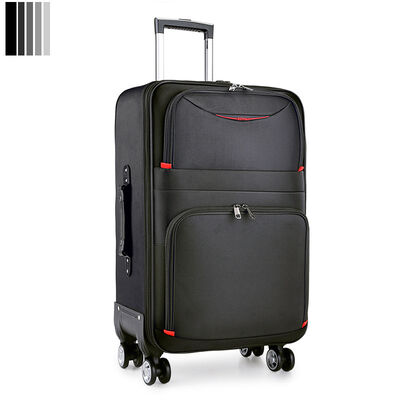 Un bon prix. Bagage souple amovible élargi version 229 avec serrure TSA intégrée, tissu Oxford imperméable et roues universelles silencieuses pour avion en ligne